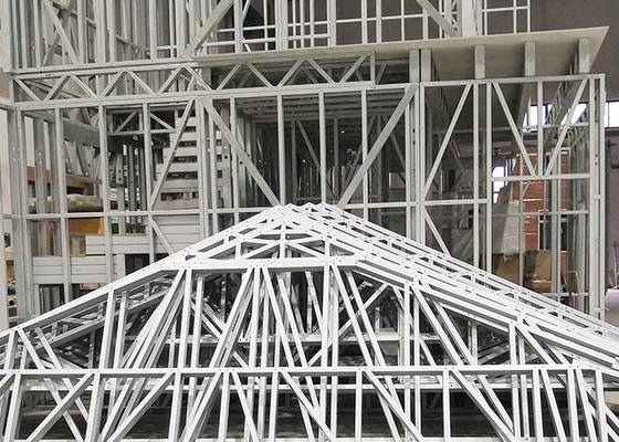 Fast Assemble Light Steel Structure Prefabricated Villa In AU/EU/US Standard With Two Floor
