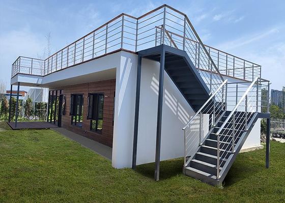 Light Gauge Steel Modular Home | Prefabricated Bungalow For Office Use