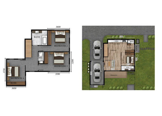 Light Steel Frame Prefab Villa & Modular Home Kits For Uruguay | Durable & Customizable