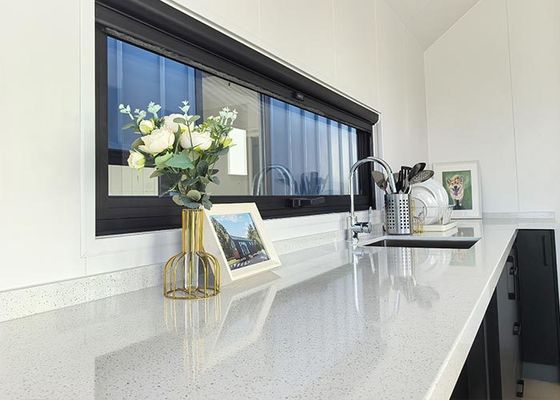 Mobile Modular Prefab Tiny House On Wheels With Full Furniture For Sale