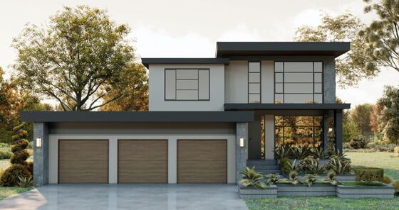 Modular Prefab House Single Family Home With Light Steel Frame Luxury Mansion