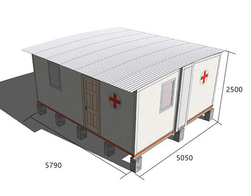 Hospital & Dormitory Modular Homes: Custom Well-Insulated Sandwich Panel Rooms