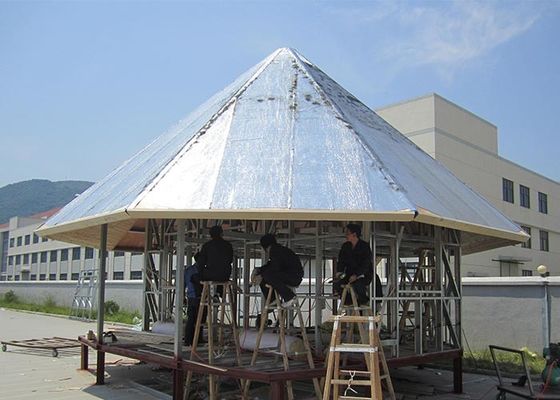 Prefab Light Steel Structure Beach Bungalows Wooden Look House wooden house