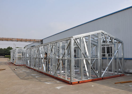 Light Steel Roof Truss Construction Granny Flat Bungalow Homes Prefab ADU