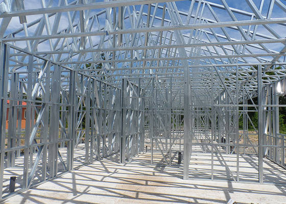 Prefabricated Homes With Ligth Steel Frame AS/NZS, High Insulation Steel Structure Prefab Modern Villa
