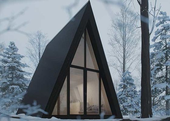 Ο Prefab ελαφρύς χάλυβας μονάδων ξενοδοχείων χωρίζει κατά διαστήματα ένα τα μικροσκοπικά σπίτια Nz οικοδόμησης Kitset πλαισίων
