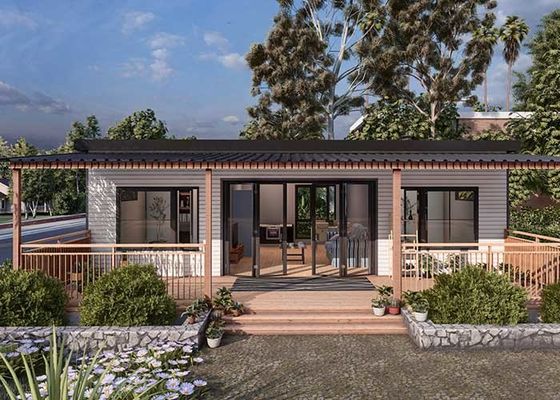 Τιμή εργοστασίου ελαφριάς χαλύβδινης κατασκευής ADU | Σύγχρονο προκατασκευασμένο κινητό σπίτι για ηλικιωμένους