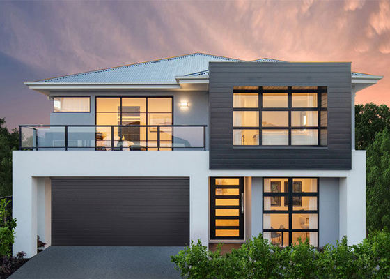 Ελαφρύ Χάλυβα Φρέμαρισμα Λίβερπουλ Σπίτι Μοντυλικό Σπίτι Δύο Στοίχοι Σύγχρονη πολυτελή βίλα