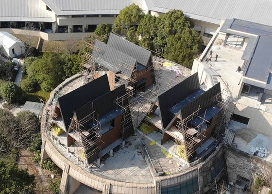 Προσυσκευασμένο Μονουλικό Σπίτι Ξύλινο Σχεδιασμό Ανθεκτικό στον Κυκλώνα Κίτ Μπάνγκαλοου Σπίτι Γρήγορη κατασκευή