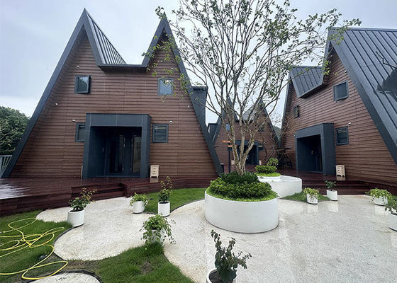 Προσυσκευασμένα σπίτια με πλαίσια από ελαφρύ χάλυβα κατασκευασμένα σπίτια