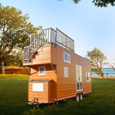 Εργοστάσιο Direcet Prefab Μικρά σπίτια σε τροχούς Trailers House Orlando Έτοιμοι να αποσταλούν για Airbnb
