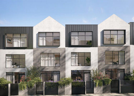 Au/Nzs/USA Standard Modular Home Prefab Home Building Light Steel Structure Διαμέρισμα