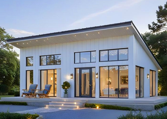 NS/AS Prefab Beach House ξύλινο μπάνγκαλο Prefab Living Complete με 3 υπνοδωμάτια