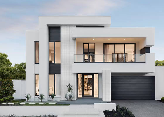 Module Prefabricated 2 Floor Floating Homes Prefab Light Steel Metal Structure Frame