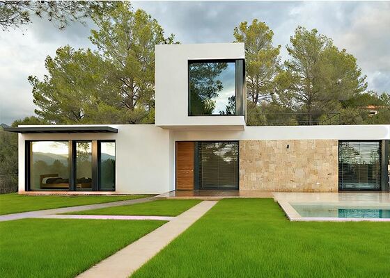 Περιβαλλοντικά φιλικό σύστημα με πάνελ και δημοφιλή προετοιμασμένα δομικά σπίτια.