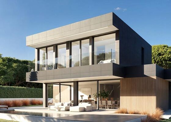 Κιτ Προκατασκευασμένων Πολυτελών Σπιτιών US-Standard | Ευρύχωρα & Προσαρμόσιμα Σχέδια Συστημάτων Panelized