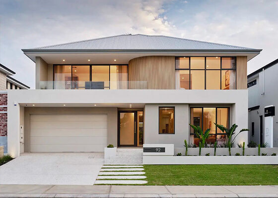 AS/US Ελαφριά χαλύβδινη κατασκευή Προκατασκευασμένο πλαίσιο βίλας Μονάδες κιτ για 4 υπνοδωμάτια