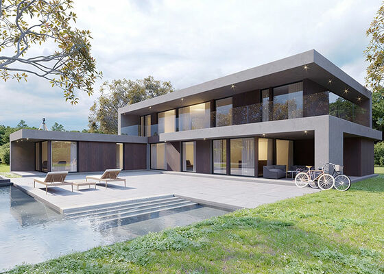 AS/NZS Πρότυπο Προσυσκευασμένα Ελαφριά Χάλυβα Φρέμα Μονουλάριες Συσκευές Σπίτι από την Κίνα