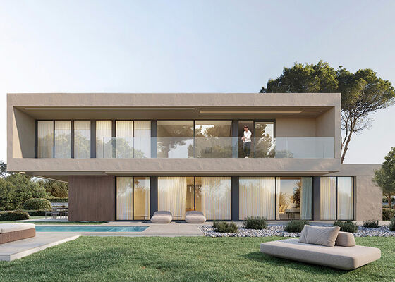 AS/NZS Πρότυπο Προσυσκευασμένο Φρέμα Ελαφρού Χάλυβα Μονουλικό Σπίτι Κίνα Πανελωμένο Σύστημα