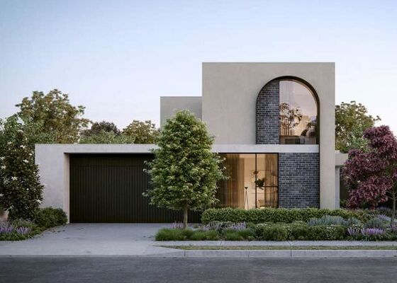 Λοξοφόρο μονοκατοικητικό σπίτι 2 ορόφων Προετοιμασμένο σπίτι με ελαφρύ χάλυβα