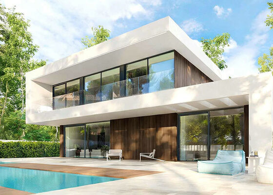 AS/US Standard casa prefabricada modular home προετοιμασμένο σαλόνι