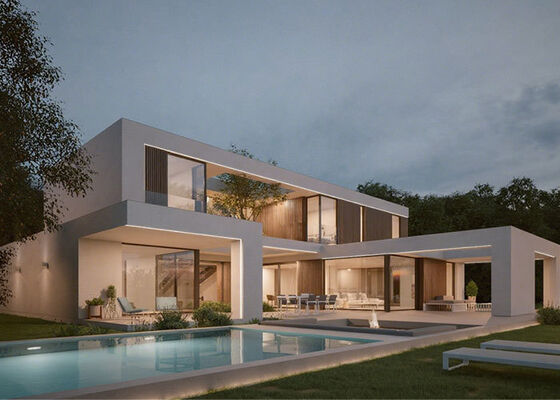 Σύγχρονο σχεδιασμό Μονουλικού Οίκου Προετοιμασμένο Σπίτι Ζωής Πανέλες Οικιακών Συσκευών Με Πρότυπο AS / US