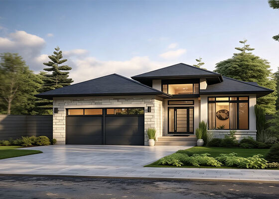 AS/US Standard Light Steel Villa. Προετοιμασμένη πολυτελή έπαυλη μονοκατοικία.