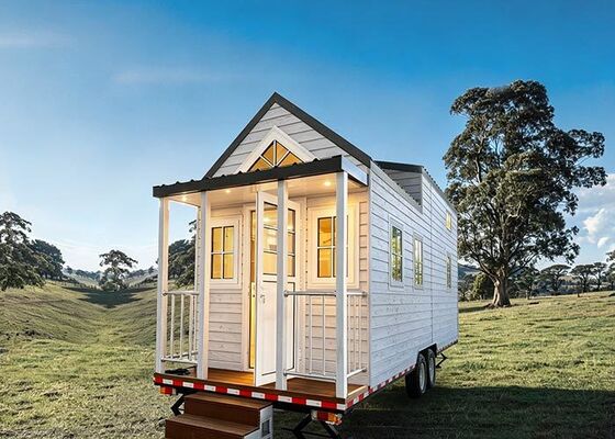 Προκατασκευασμένο τροχόσπιτο Alanber Tiny House On Wheels με υπνοδωμάτιο και μπάνιο