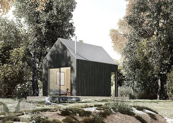 Ευρωπαϊκό τυποποιημένο Prefab χάλυβα σπιτιών ξύλινο καμπινών σαλέ σοφιτών πλαίσιο χάλυβα ορόφων ελαφρύ