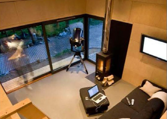 Prefab Light Gauge Steel Frame  Luxury Prefabricated House Garden Studio House  ISO Standard
