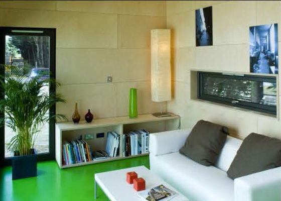 Prefab Light Gauge Steel Frame  Luxury Prefabricated House Garden Studio House  ISO Standard