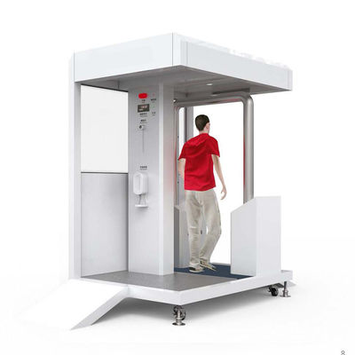 Βαθιά μπλε μέτρηση θερμοκρασίας Απολύμανση αποστείρωση χεριών Ευφυής αντιεπιδημική μηχανή