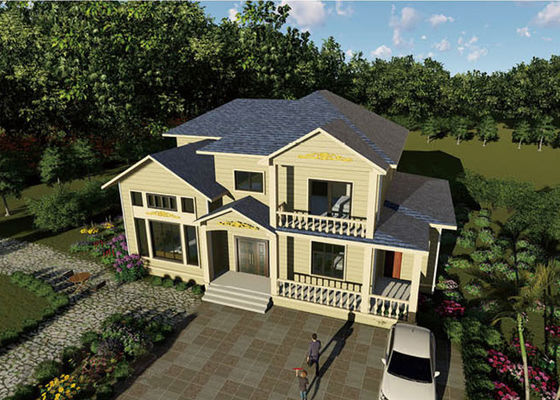 Πιστοποίηση ICC-ES Προκατασκευασμένες Βίλες Οικιών Ελαφριάς Χαλύβδινης Κατασκευής με Καλύτερη Τιμή