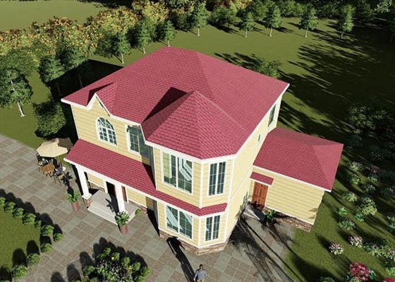 Πίνακας ALC Ανακυκλώσιμος Πράσινος Προετοιμασμένος Οίκος Προσαρμόσιμος Ελαφρύς Γυμνασίου Χάλυβα Προετοιμασμένη Βίλα