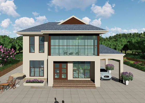 Προσυσκευασμένο ελαφρύ σιδηροδρομικό κάστρο 300 τ.μ. πολυτελή βίλα χτισμένη με τα πρότυπα της Αυστραλίας