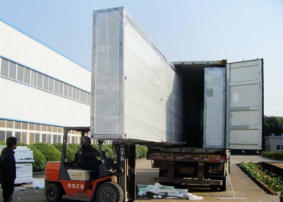 Ελαφριά διώροφα προκατασκευασμένα μορφωματικά σπίτια εγχώριας συνήθειας χάλυβα φορητά σύγχρονα μορφωματικά