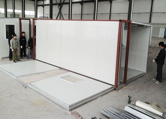 Φορητό νοσοκομείο εκστρατείας: Άσπρο ελαφρύ καταφύγιο ζευκτόντων χάλυβα μετρητών για τη επείγουσα απάντηση