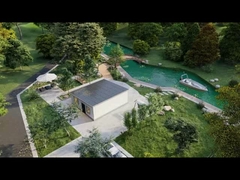 Ελαφρύ χάλυβα επίπεδο/πτυσσόμενο σπίτι γιαγιάδων δομών αυστραλιανό με ελαφρύ