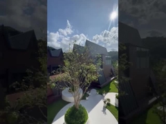 Προετοιμασμένο σπίτι με ελαφρύ χάλυβα πλαίσιμο Μοντυλικό σπίτι για διακοπές και κατασκηνώσεις