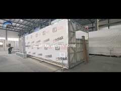 Λευκά οικολογικά φιλικά προκατασκευασμένα κινητά σπίτια / κινητά σπίτια από χαλύβδινο ξύλο